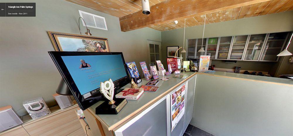 Triangle Inn Clothing Optional Resort For Men 棕榈泉 外观 照片